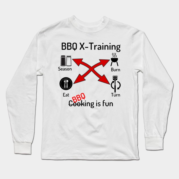 BBQ X-training Long Sleeve T-Shirt by juliascornershop